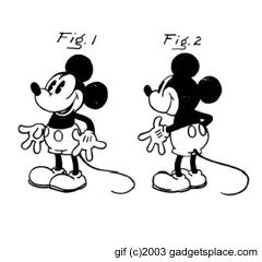 Disney Related Patent Drawings from the CD-ROM